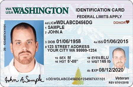 washington state id card